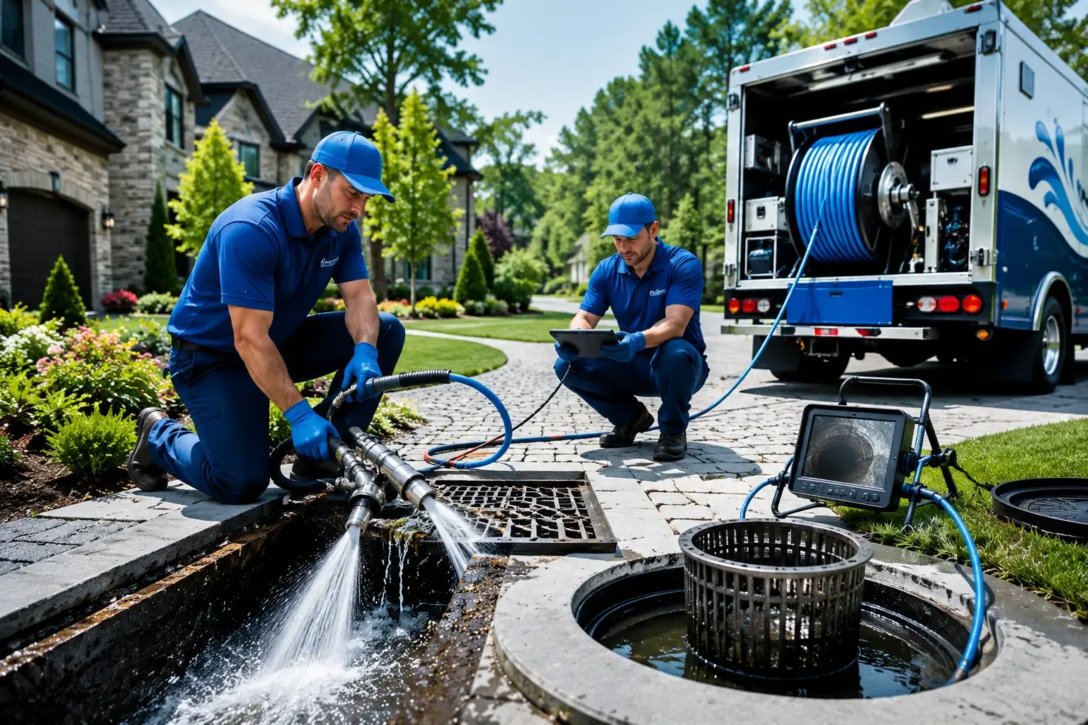 Local outdoor drain cleaning professionals in Monee, IL